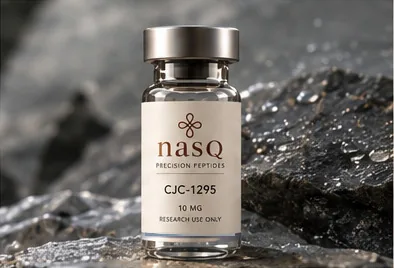 nasQ CJC-1295 (No DAC) research peptide vial