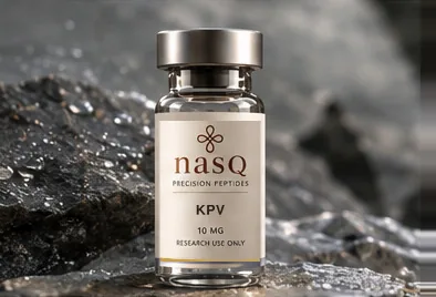 nasQ KPV research peptide vial
