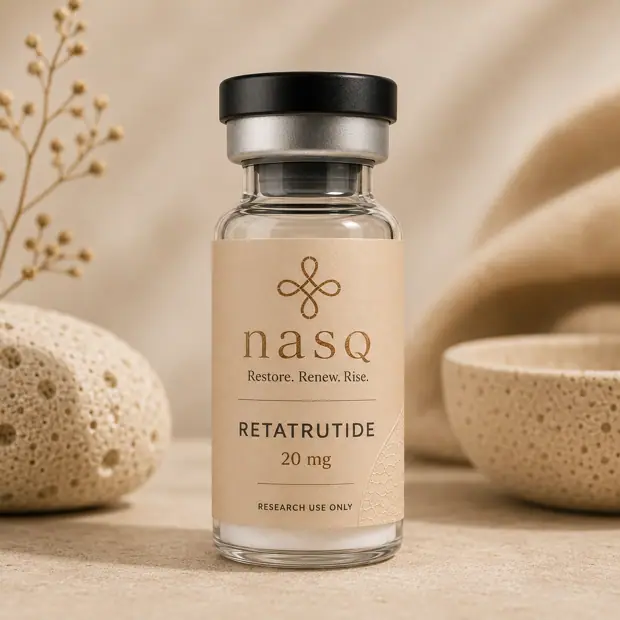 nasQ Retatrutide vial