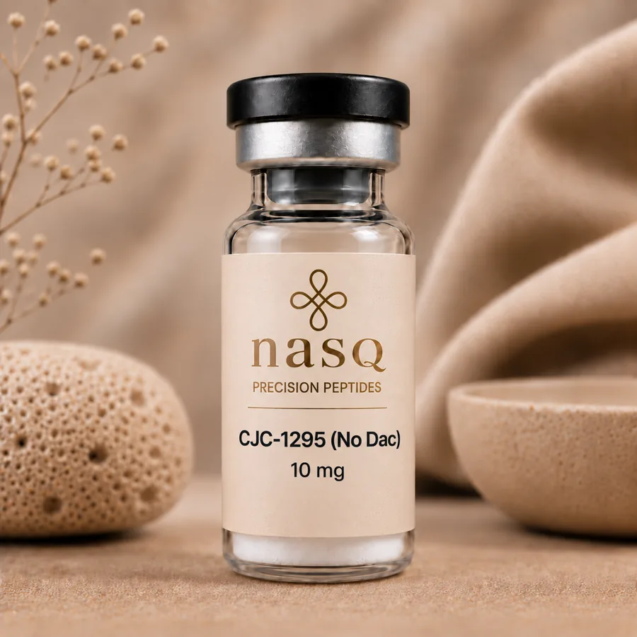 nasQ CJC-1295 (No Dac) 10 mg research peptide vial